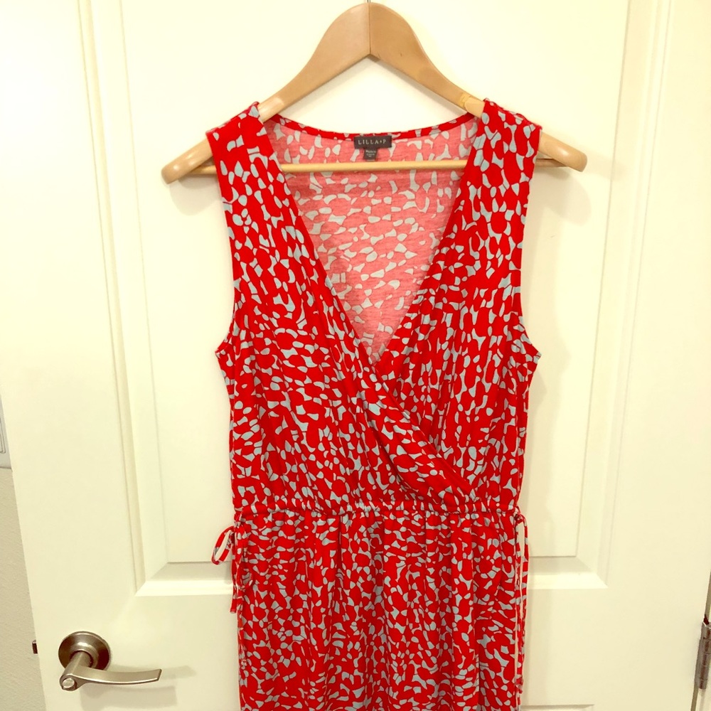 Flowy wrap dress